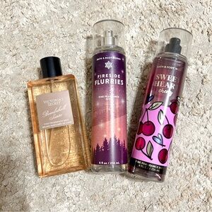 Victorias Secret and Bath & Body Works Perfumes / Fragrance Mist